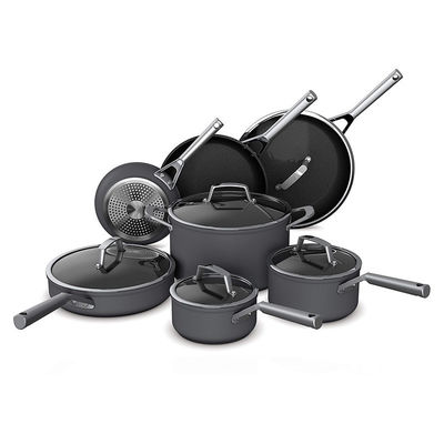 OEM roestvrij staal casserole &amp; Frying Pan 12 Piece Set
