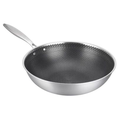 304 roestvrij staal, gelijkmatige warmteverdeling, veelzijdig, ergonomisch handvat, makkelijk schoon te maken