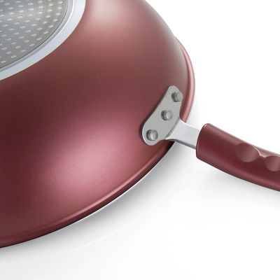 Multifunktioneel kookgerei van Bordeaux-aluminium, niet-klevend, 3 stukken