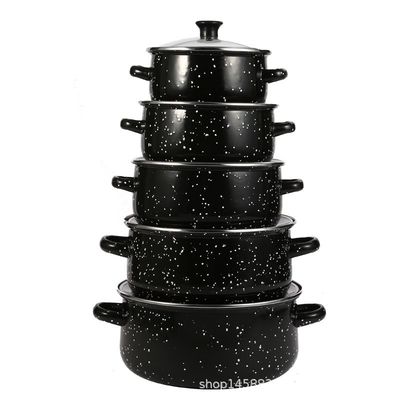 OEM aluminium dubbel-oor casserole 5 stuk set voor moderne keukens
