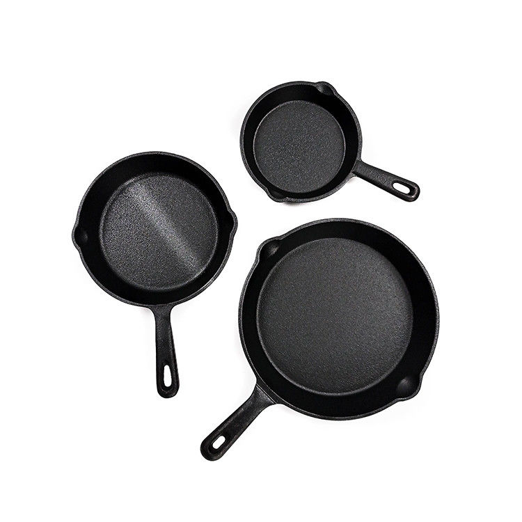 het Gietijzerkoekepan Pan Pre Seasoned 500 van cm van 20/26/30 de Brandkast van F /260 C