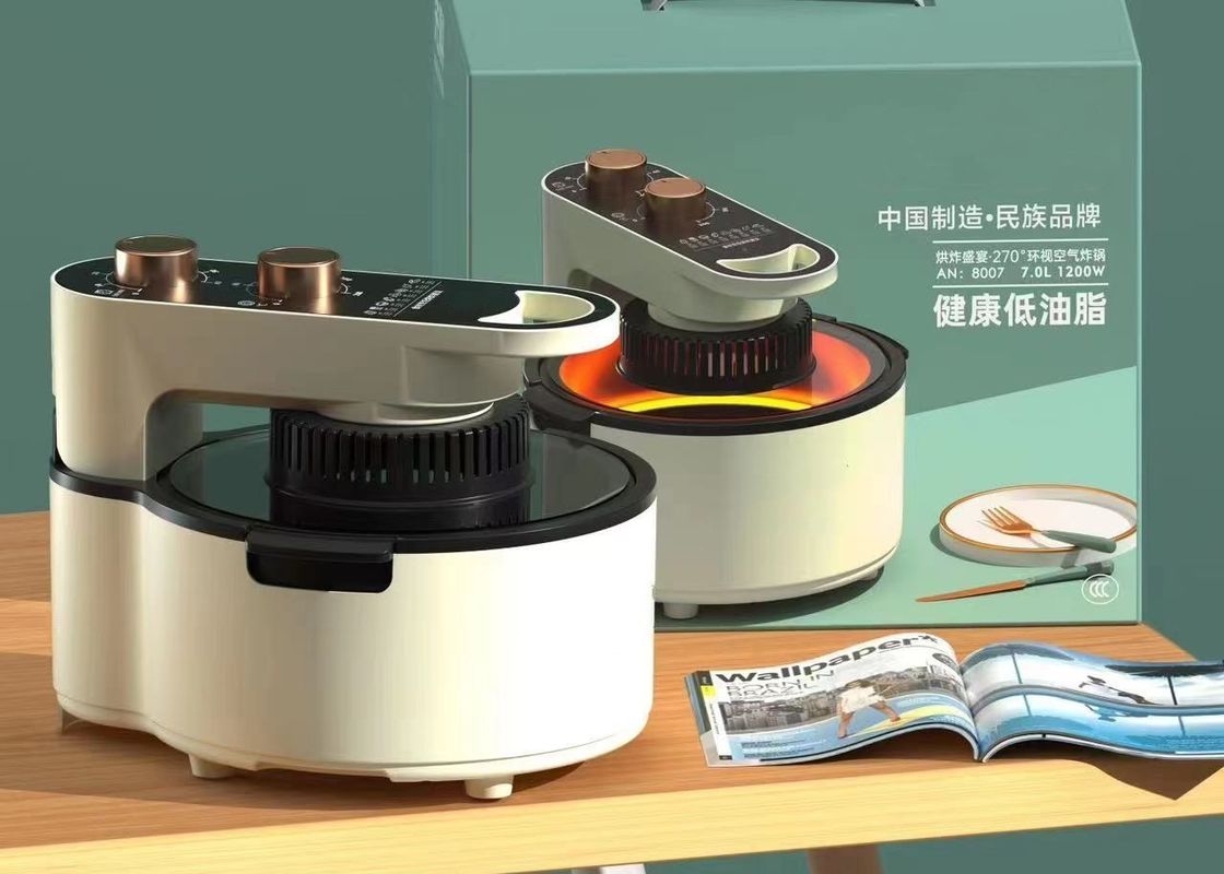 NIEUWE de Luchtbraadpan Oven Multi-Functional Electric Cooker van Huistoestellen met Regelbare Temperatuur en Tijdopnemer