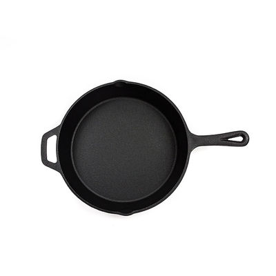 Pre Gekruide Lange de Koekepan Pan 6/8/10 Duim 3pcs/Set van het HandvatGietijzer