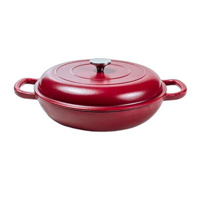 3L Zelf het Doorgeven van Gietijzer Nederlands Oven Non Stick Dutch Oven Ontwerp
