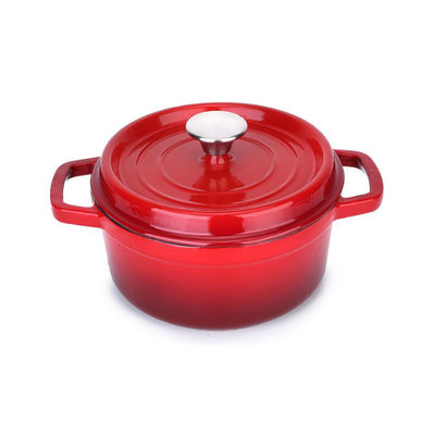 Klassiek OEM ODM Gietijzer Nederlands Oven Cocotte Enamel Coating