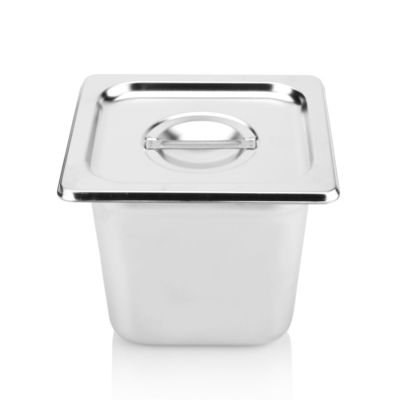 325×265×150mm het Roestvrije staal Cookware plaatst Commerciële Hotelpannen voor het Dienen van Voedsel