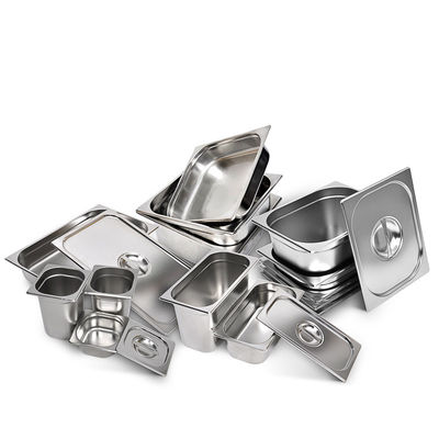 Het Roestvrije staal Cookware van de voedselrang plaatst Multifunctionele 6 in Hotelpan