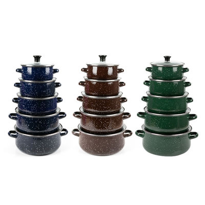 OEM aluminium dubbel-oor casserole 5 stuk set voor moderne keukens